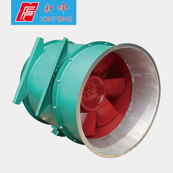 高效低噪混流高温排烟风机
